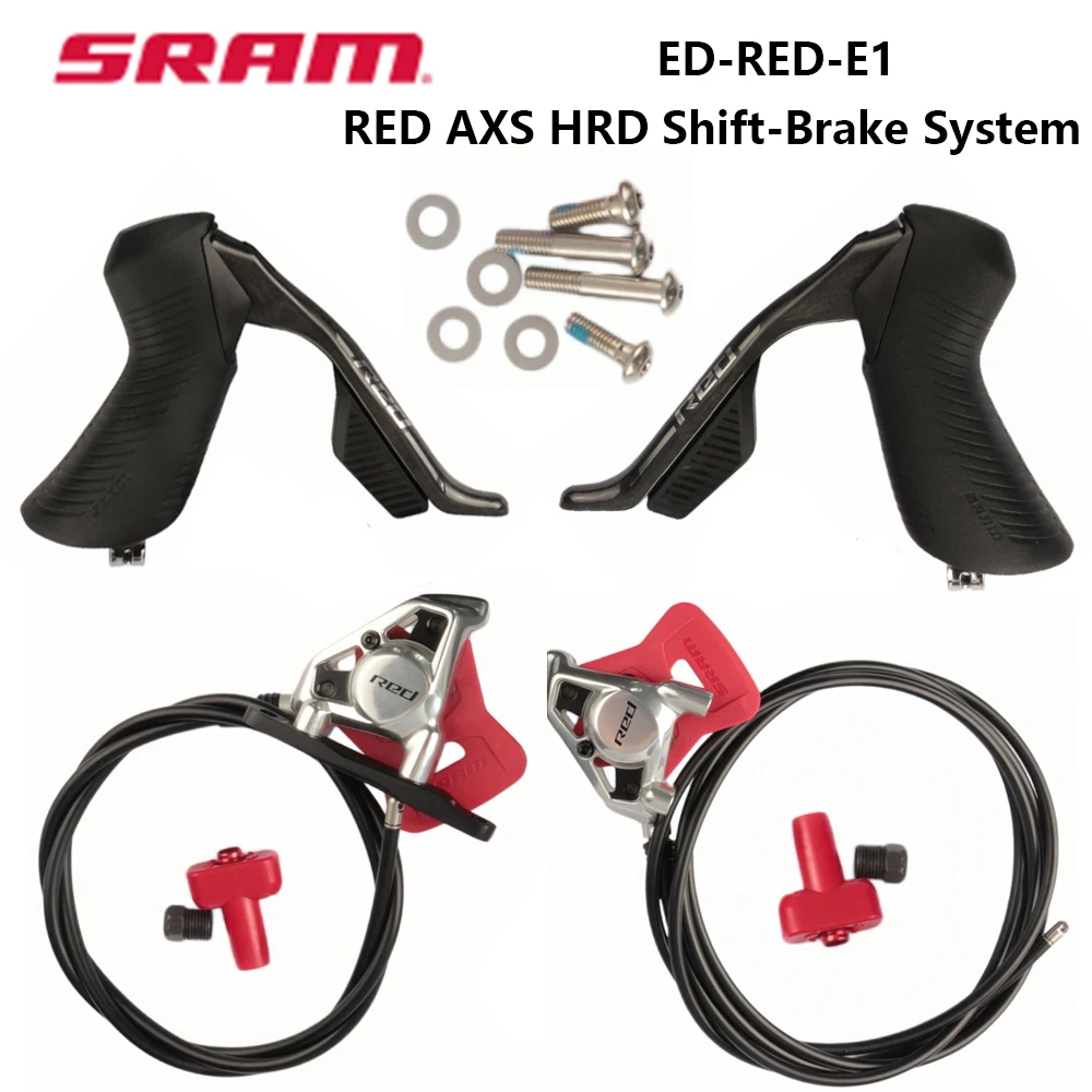 SRAM RED AXS HRD Shift-Brake System ED-RED-E1 AXS Front Derailleur Rear Derailleur Carbon Road Bicycle Brake Lever
SRAM RED AXS HRD Shift-Brake System ED-RED-E1 AXS Front Derailleur Rear Derailleur Carbon Road Bicycle Brake Lever