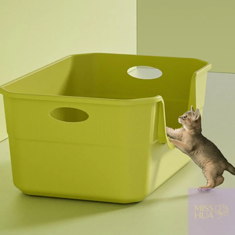 HUA Открытый горшок для кошек, мусор для кошек, устойчивый к запаху контейнер большой емкости, большой размер, полузакрытый противоскользящий туалет для кошек, товары для домашних животных
HUA Открытый горшок для кошек, мусор для кошек, устойчивый к запаху контейнер большой емкости, большой размер, полузакрытый противоскользящий туалет для кошек, товары для домашних животных