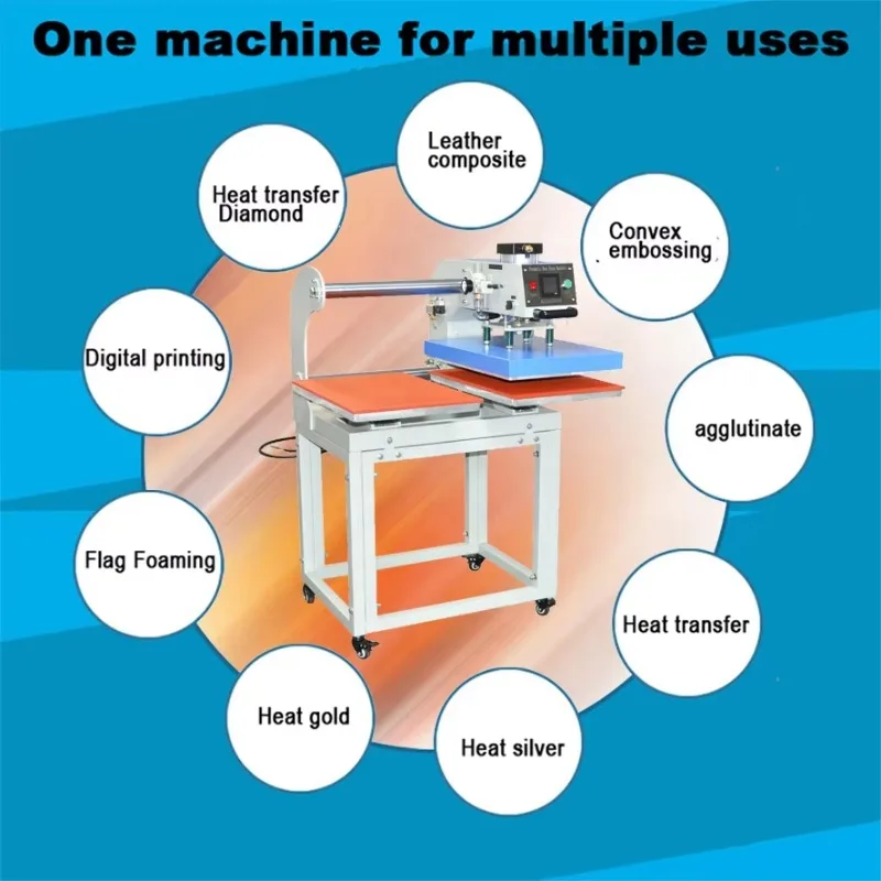 Tee Shirt T Shirt Printing Industrial Automatic Auto Digital Double Station Heat Press Transfer Machine For T-shirt 16 24
Tee Shirt T Shirt Printing Industrial Automatic Auto Digital Double Station Heat Press Transfer Machine For T-shirt 16 24