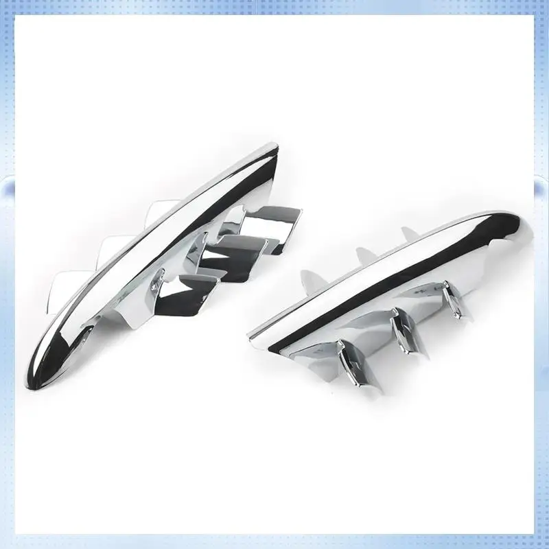NEW-1Pair Motorcycle Fairing Premier Shark Gills Set Chrome ABS For Honda Goldwing GL1800 2001-2011
NEW-1Pair Motorcycle Fairing Premier Shark Gills Set Chrome ABS For Honda Goldwing GL1800 2001-2011