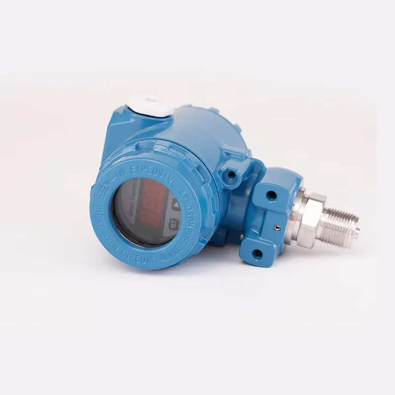 Explosion Proof Diffused Silicon Pressure Transmitter 4-20mA LED/LCD Digital Display Pressure Sensor for Gas Liquid Oil
Explosion Proof Diffused Silicon Pressure Transmitter 4-20mA LED/LCD Digital Display Pressure Sensor for Gas Liquid Oil