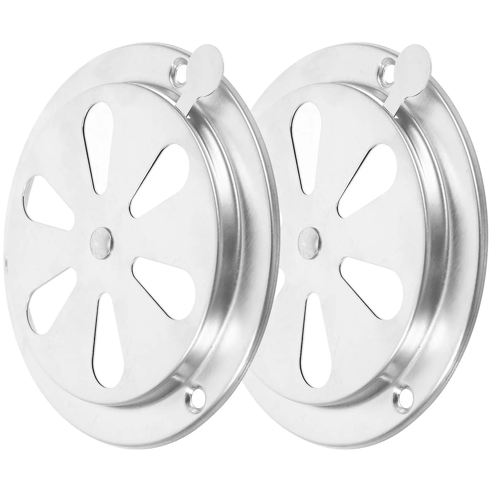 2pcs Damper Vent Covers Stainless Steel Oven Vent Cover 125mm Oven Ventilation Round Lightweight Practical Use
2pcs Damper Vent Covers Stainless Steel Oven Vent Cover 125mm Oven Ventilation Round Lightweight Practical Use
