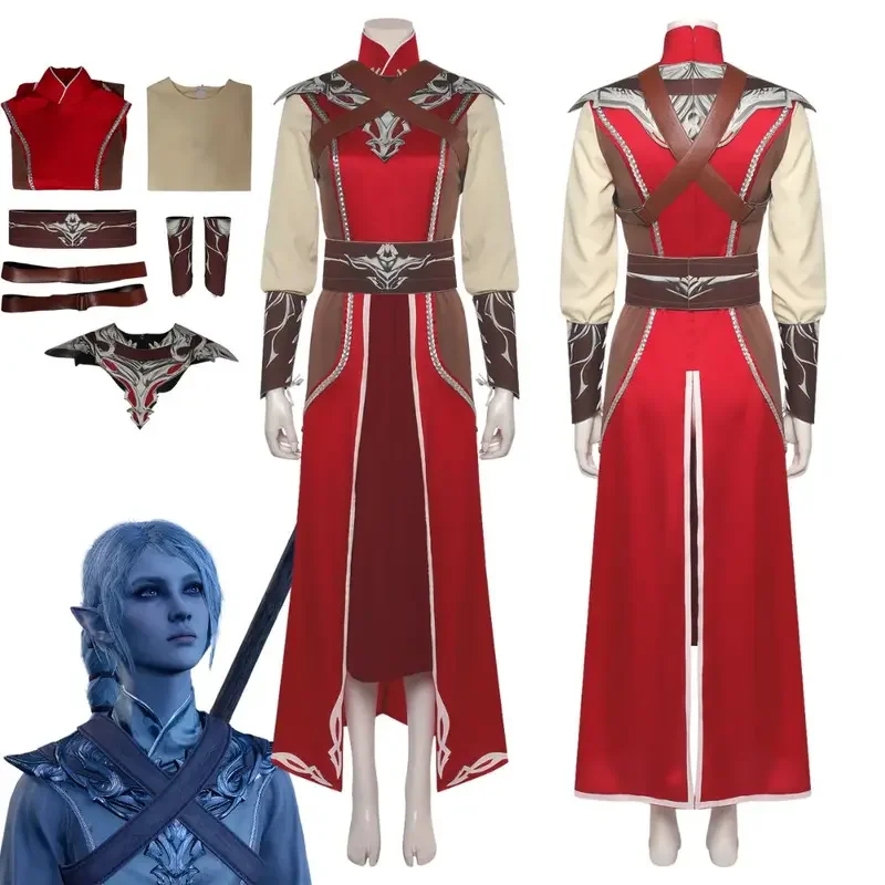Baldurs Gate 3, косплей, костюм высокого эльфа Warlock, маскировка, платье для взрослых женщин, униформа, фантазийная одежда, карнавальный костюм на Хэллоуин * 1,
Baldurs Gate 3, косплей, костюм высокого эльфа Warlock, маскировка, платье для взрослых женщин, униформа, фантазийная одежда, карнавальный костюм на Хэллоуин * 1,