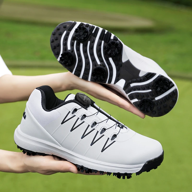 2025 New Golf Shoes for Men Black White Gym Sneakers Mens Quick Lacing Walking Shoe Designer Golf Training Shoes
2025 New Golf Shoes for Men Black White Gym Sneakers Mens Quick Lacing Walking Shoe Designer Golf Training Shoes