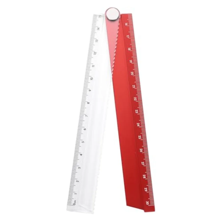 Folding Straight Ruler 30cm Metric Aluminum Alloy Protractor Foldable Angle Ruler Geometric Measuring Tool for Architects Artis
Folding Straight Ruler 30cm Metric Aluminum Alloy Protractor Foldable Angle Ruler Geometric Measuring Tool for Architects Artis