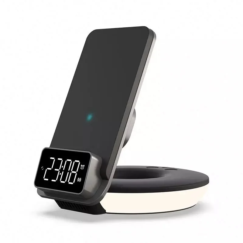 Multifunctional Desktop Wireless Charger Mobile Phone Fast Wireless Charging Clock Wireless Charger Wide Range Foldable
Multifunctional Desktop Wireless Charger Mobile Phone Fast Wireless Charging Clock Wireless Charger Wide Range Foldable