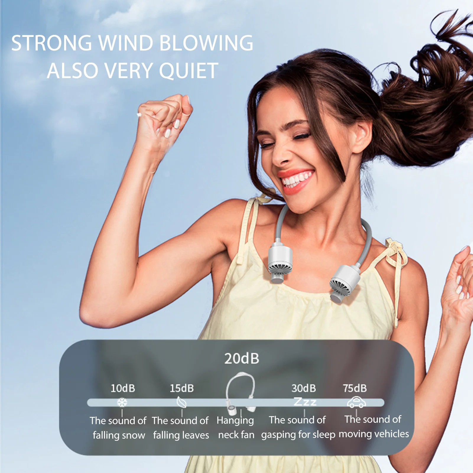 Neck Fan 3 Speed USB Charging Low Noise 2400mAh Battery Bendable Hose 90 Degree Rotating Fan Portable Wearable Fan
Neck Fan 3 Speed USB Charging Low Noise 2400mAh Battery Bendable Hose 90 Degree Rotating Fan Portable Wearable Fan