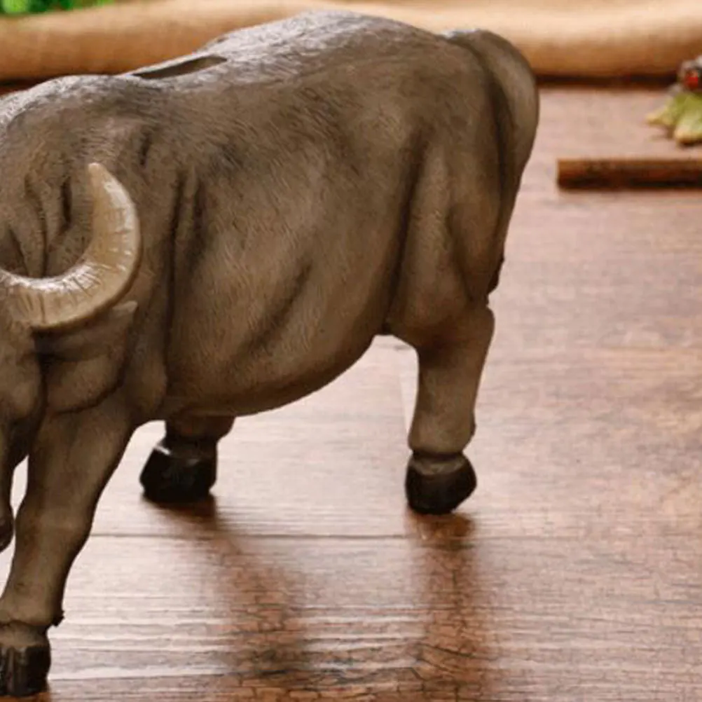 1Pcs Resin Buffalo Coin Bank Storage Jar Large Durable Money Pot Brown Creative Saving Jar for Kids Children Birthday Gift
1Pcs Resin Buffalo Coin Bank Storage Jar Large Durable Money Pot Brown Creative Saving Jar for Kids Children Birthday Gift