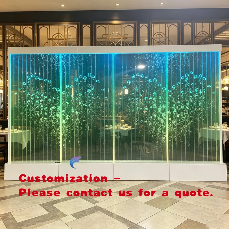 custom.Large Size LED Bubble Panel Room Divider Indoor Fountain Restaurant Project
custom.Large Size LED Bubble Panel Room Divider Indoor Fountain Restaurant Project