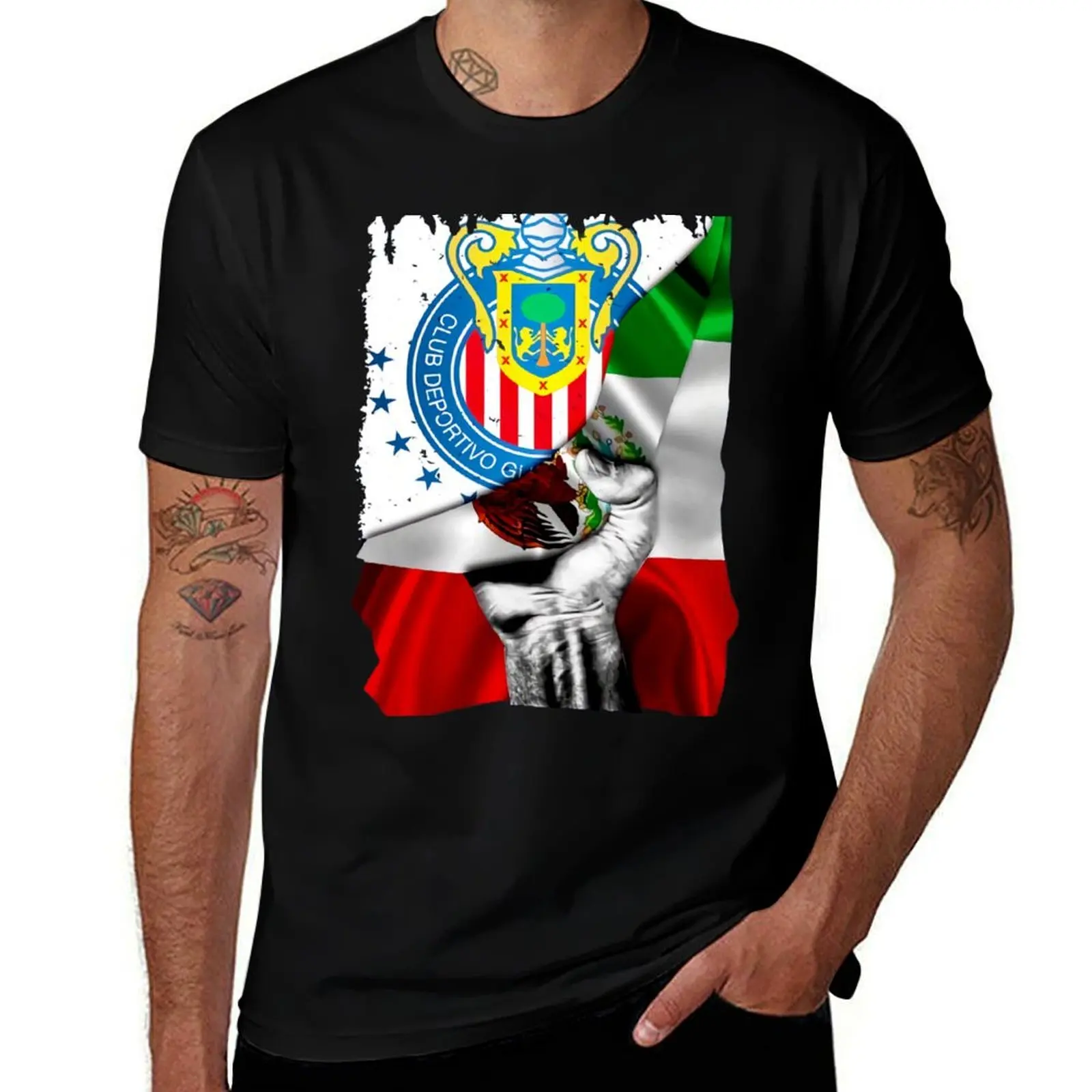 Chivas De Guadalajara Flag Mexico Football Club Orgullo Mexicano T-Shirt plus sizes football t shirt Men's t-shirt
Chivas De Guadalajara Flag Mexico Football Club Orgullo Mexicano T-Shirt plus sizes football t shirt Men's t-shirt