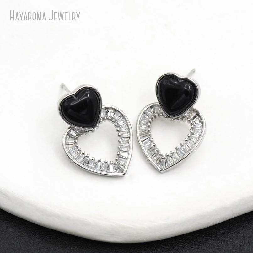 5Pcs Copper Hearts Heart Shape Point Invisible Setting Silver Color Metal Cubic Zirconia Wholesale Earrings ER54081
5Pcs Copper Hearts Heart Shape Point Invisible Setting Silver Color Metal Cubic Zirconia Wholesale Earrings ER54081