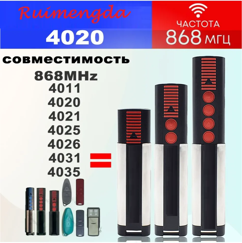 Новый пульт дистанционного управления APERTO SOMMER 868 МГц с подвижным кодом для гаража TX02-868-2 4025 TX03-868-4 4020 4021 4026 Беспроводная радиочастотная команда
Новый пульт дистанционного управления APERTO SOMMER 868 МГц с подвижным кодом для гаража TX02-868-2 4025 TX03-868-4 4020 4021 4026 Беспроводная радиочастотная команда