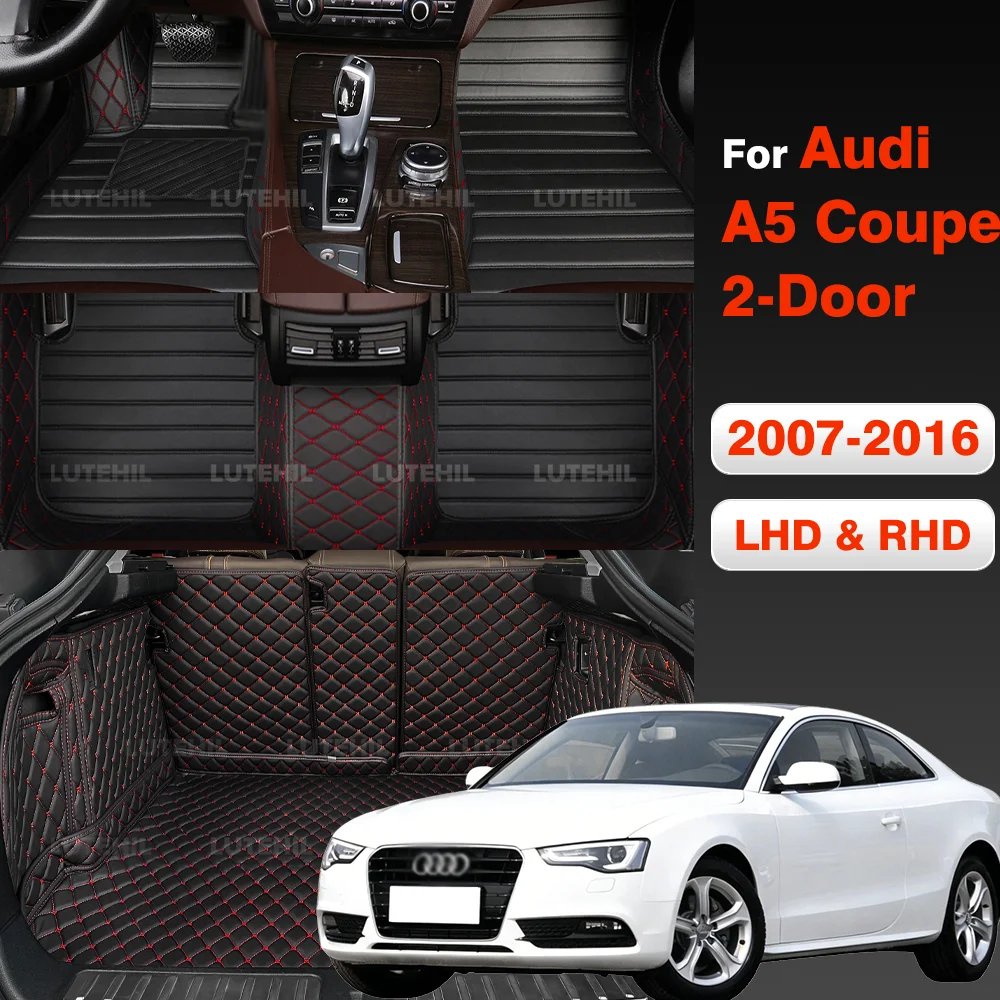 For Audi A5 Coupe(2 Doors)2007-2016 15 14 13 3D Car Floor Mats Trunk mat Pad Foot Pads Auto Cargo Liner Interior Accessories
For Audi A5 Coupe(2 Doors)2007-2016 15 14 13 3D Car Floor Mats Trunk mat Pad Foot Pads Auto Cargo Liner Interior Accessories