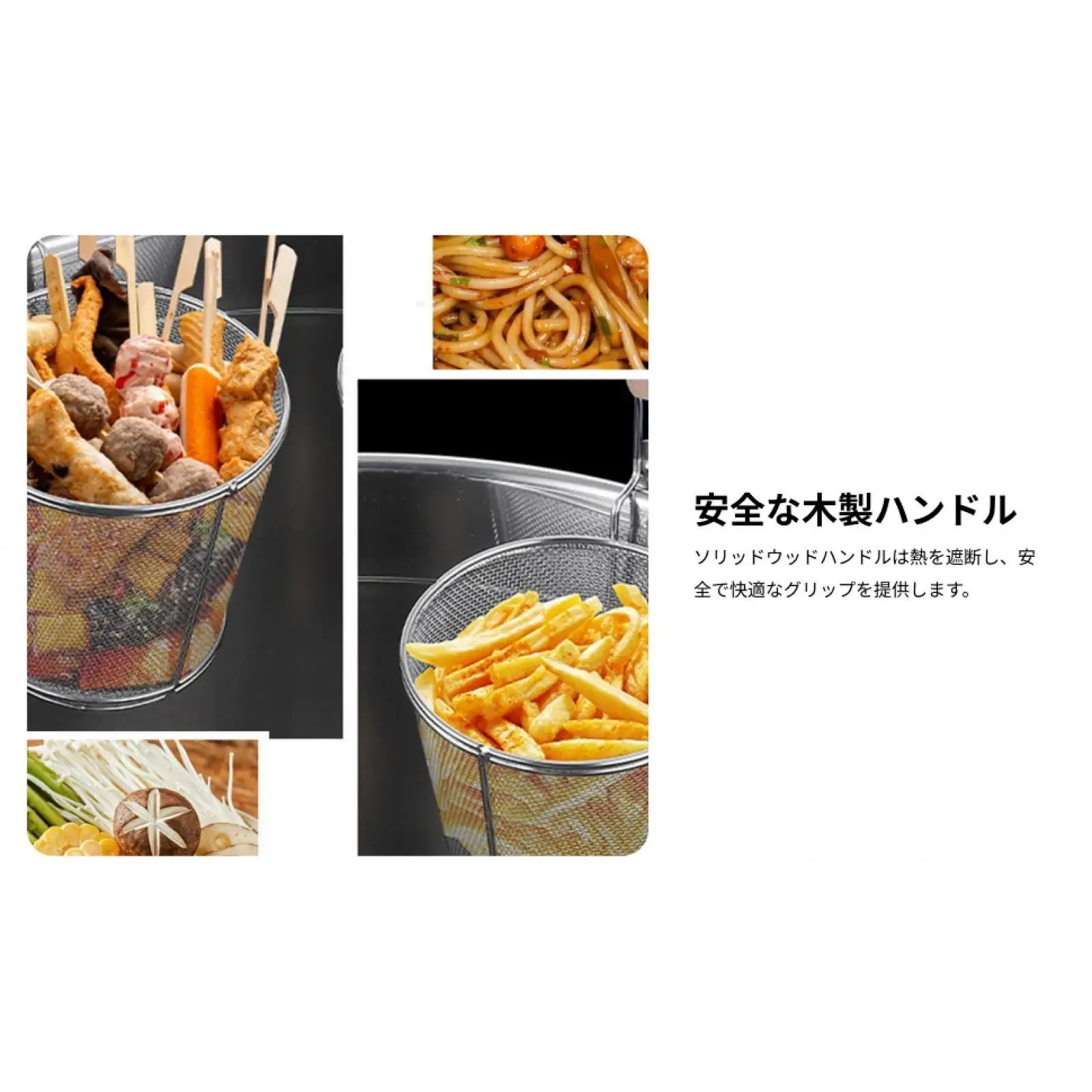 Sink Food Water Strainer Basket Stainless Steel Noodle Drainer with Handle for Home Restaurant Frying
Sink Food Water Strainer Basket Stainless Steel Noodle Drainer with Handle for Home Restaurant Frying