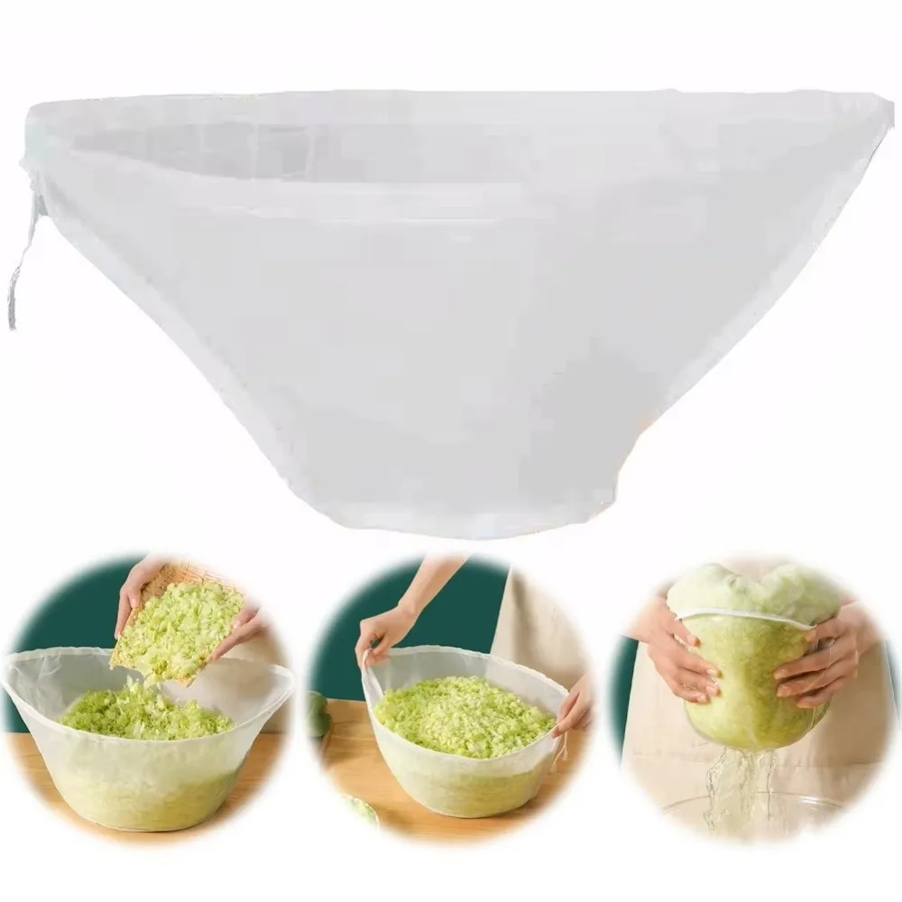 Gifts Bowl Shape Cheese Cloth Bag with Closed Edges Fine Mesh Soy Milk Bags Reusable Cheesecloth Bags Cooking Tool
Gifts Bowl Shape Cheese Cloth Bag with Closed Edges Fine Mesh Soy Milk Bags Reusable Cheesecloth Bags Cooking Tool