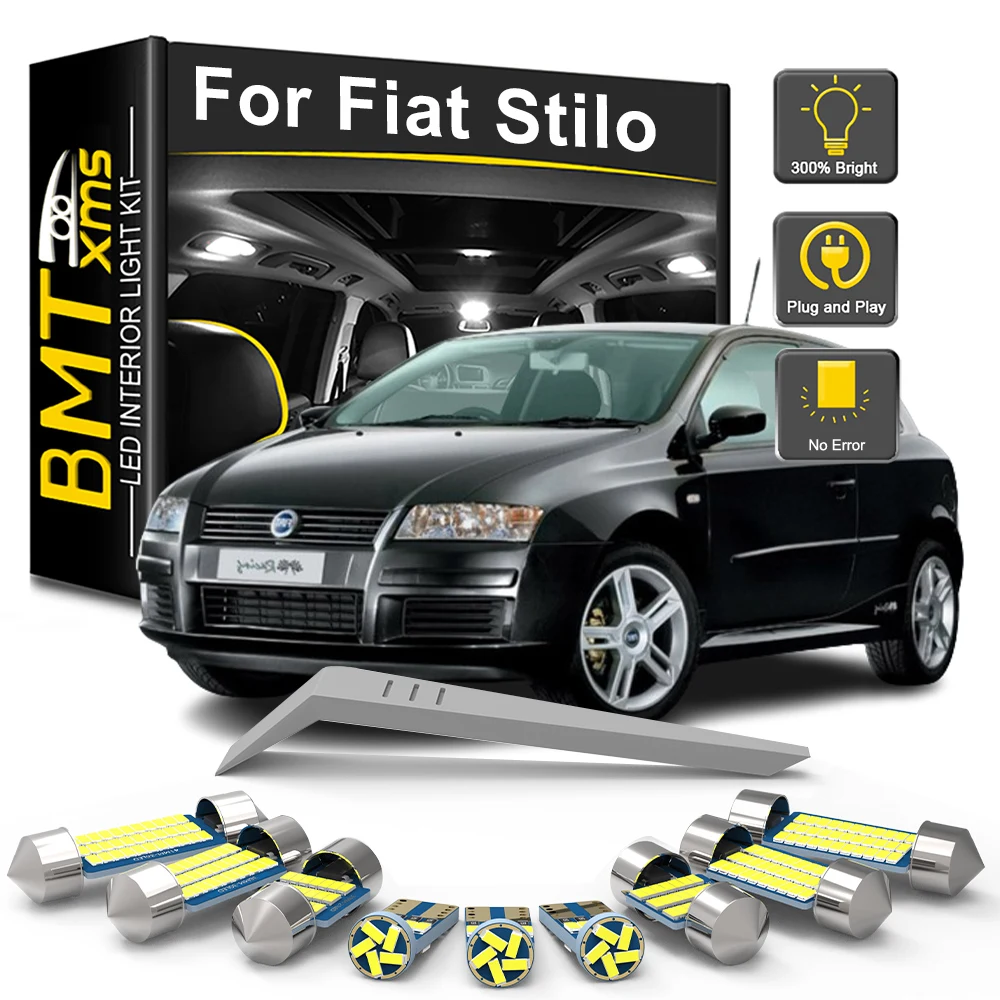 BMTxms 11Pcs Canbus LED Interior Light Bulb Kit Fiat Stilo 192 2001 2002 2003 2004 2005 2006 2007 Reading Trunk Lamp Bulb Canbus
BMTxms 11Pcs Canbus LED Interior Light Bulb Kit Fiat Stilo 192 2001 2002 2003 2004 2005 2006 2007 Reading Trunk Lamp Bulb Canbus
