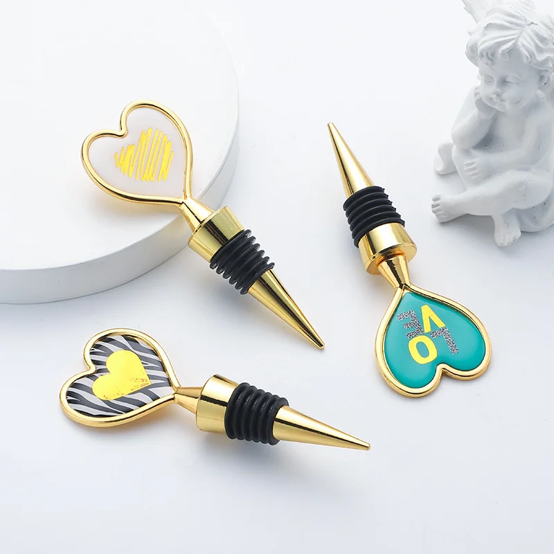 40PCS Creative Reward Small Gift Wedding Supplies Valentine's Day Gift Heart Shaped Wine Stopper
40PCS Creative Reward Small Gift Wedding Supplies Valentine's Day Gift Heart Shaped Wine Stopper