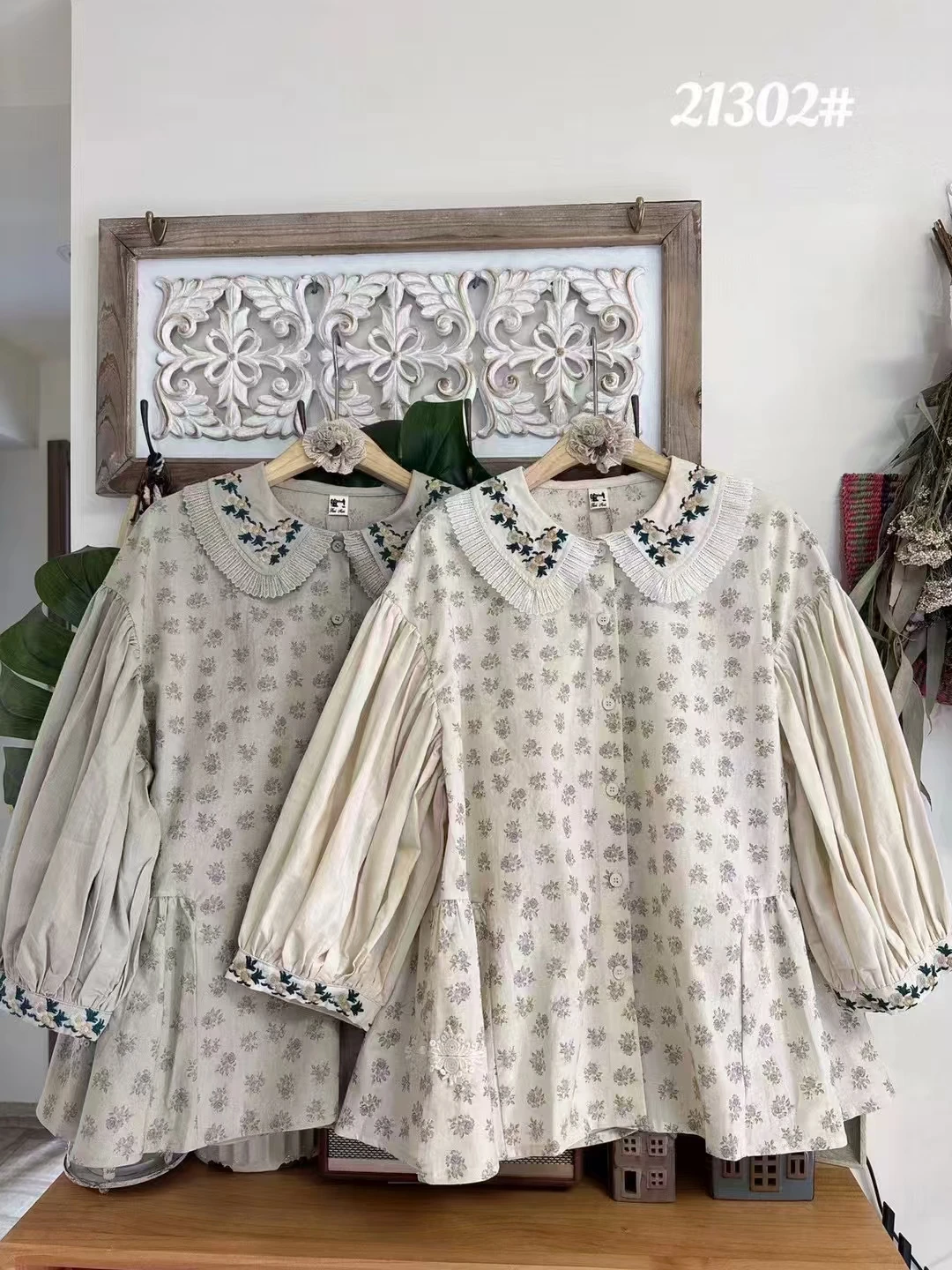 Spring New Sweet Embroidered Shirt Women Three Quarter Sleeve Casual Shirt HT21302
Spring New Sweet Embroidered Shirt Women Three Quarter Sleeve Casual Shirt HT21302