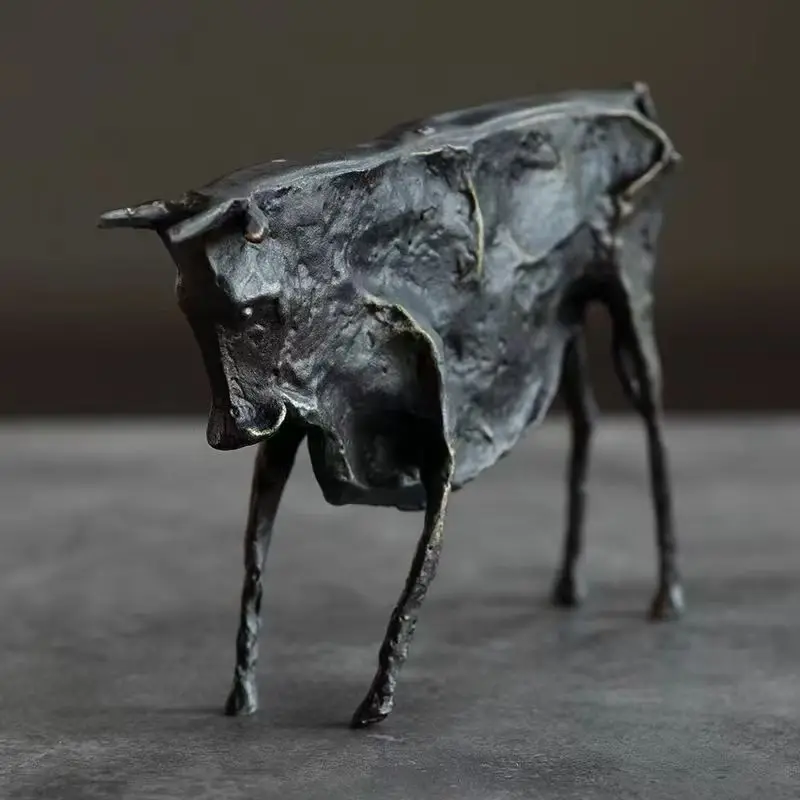 Famous Iron Bull Sculpture, Abstract Art Cast Iron Black Bull Statue, Home Decoration, Gifts, Art Decorations
Famous Iron Bull Sculpture, Abstract Art Cast Iron Black Bull Statue, Home Decoration, Gifts, Art Decorations