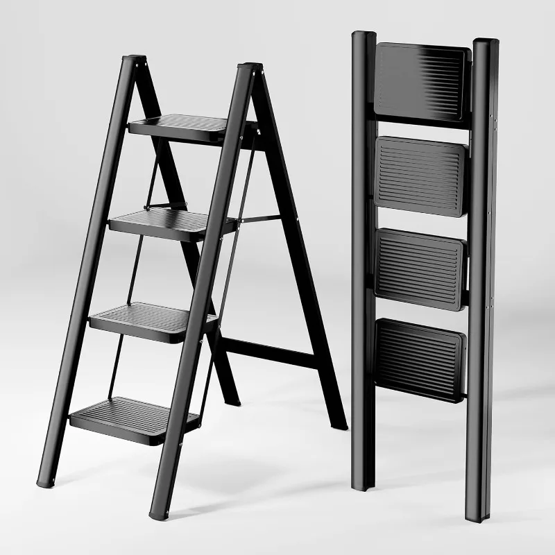 Step Ladder 4 Step Folding, Sturdy 330 Lbs Small Step Stool for Adults, Closet Stool Ladder with Anti-Slip Wide Pedals,
Step Ladder 4 Step Folding, Sturdy 330 Lbs Small Step Stool for Adults, Closet Stool Ladder with Anti-Slip Wide Pedals,