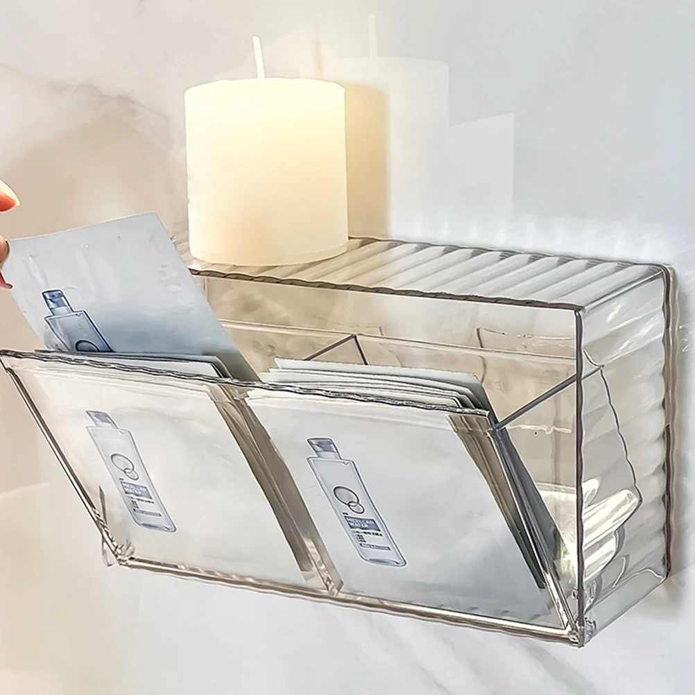 Wall Cotton Swab Box Transparent Multi functional Flip lid Dust proof Storage ganizer Wall mounted Container Pad Dispenser PET
Wall Cotton Swab Box Transparent Multi functional Flip lid Dust proof Storage ganizer Wall mounted Container Pad Dispenser PET