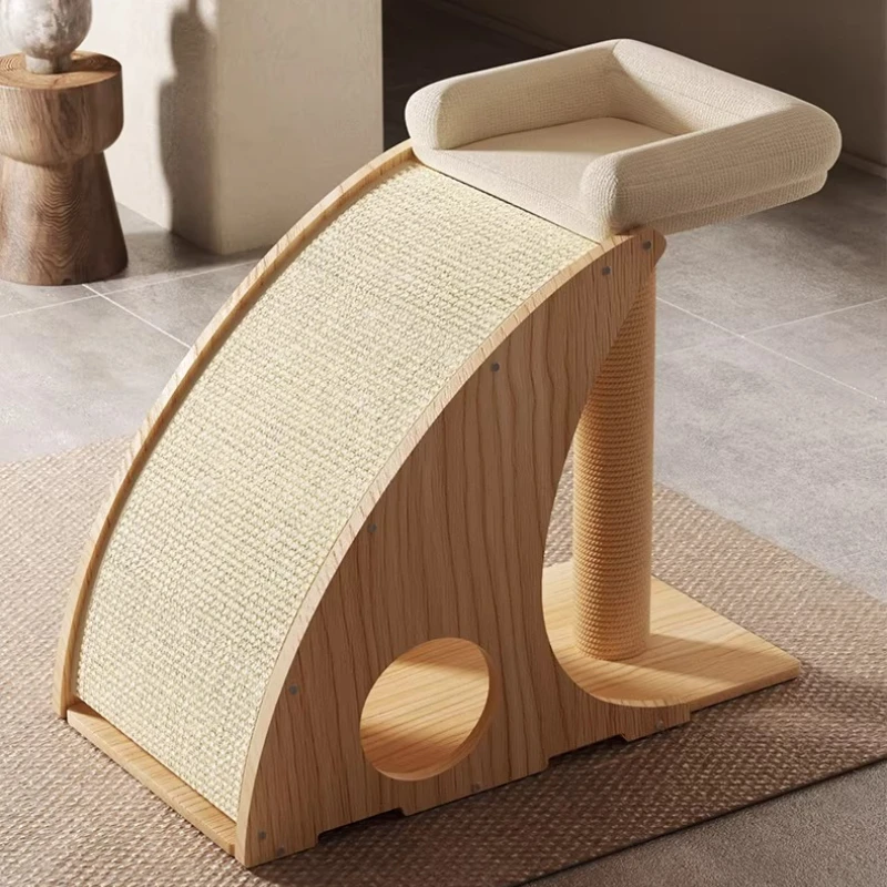 Solid Wood Cat Climbing Frame Cat Nest Small Apartment Does Not Occupy A Household Sisal Cat Scratching Board
Solid Wood Cat Climbing Frame Cat Nest Small Apartment Does Not Occupy A Household Sisal Cat Scratching Board