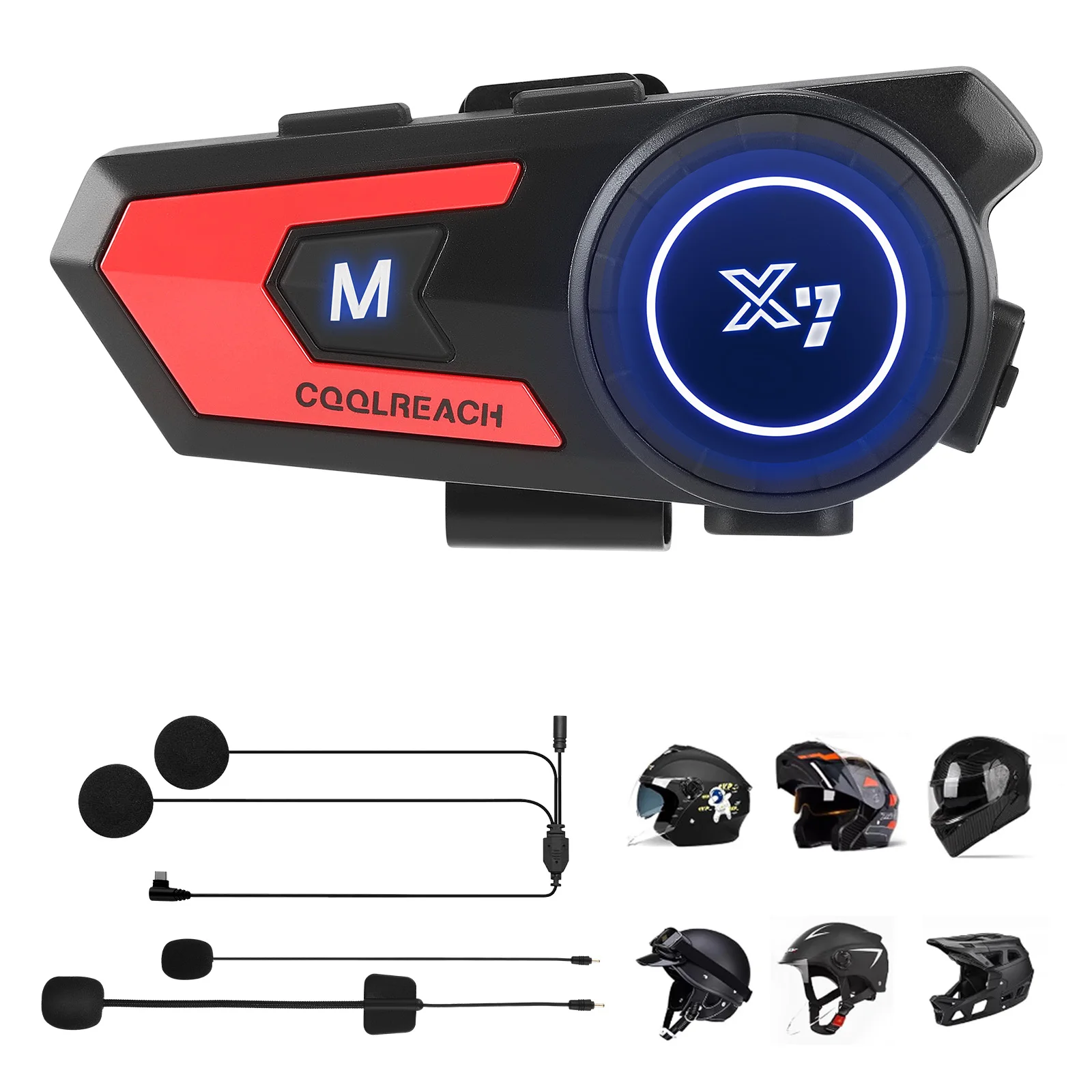  Мотоциклетный шлем, Bluetooth-гарнитура, лыжные наушники, динамик, CVC, шумоподавление, стерео музыка, автоматический ответ, 90 часов
Мотоциклетный шлем, Bluetooth-гарнитура, лыжные наушники, динамик, CVC, шумоподавление, стерео музыка, автоматический ответ, 90 часов