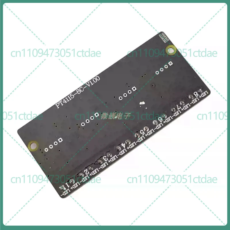 For PT4115 8-Channel 1-10S LED Constant Current Driver Module Adjustable Output
For PT4115 8-Channel 1-10S LED Constant Current Driver Module Adjustable Output