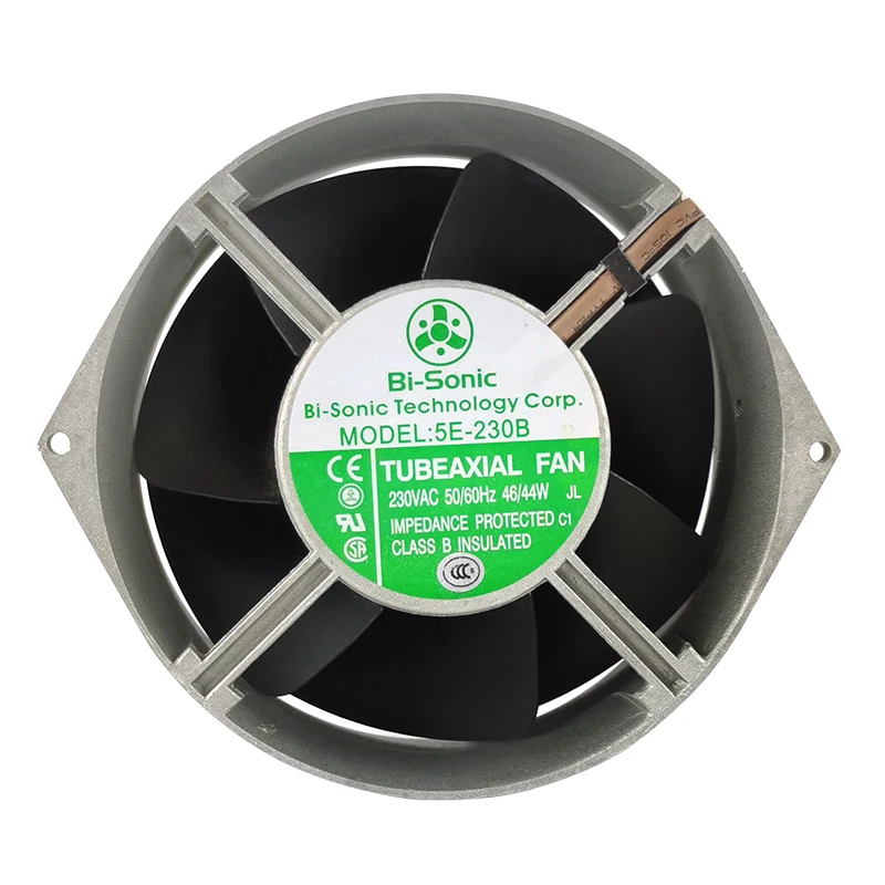 5E-230B 230V Terminal Type Cooling Fan 170×150×55mm Silver Metal Frame High Temperature Industrial Fan
5E-230B 230V Terminal Type Cooling Fan 170×150×55mm Silver Metal Frame High Temperature Industrial Fan