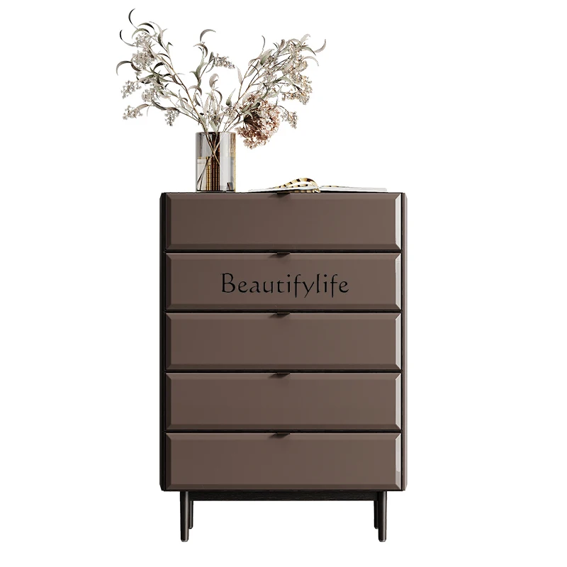 Italian Minimalist Solid Wood Storage Cabinet Bedside Storage Simple Entryway Side Cabinet
Italian Minimalist Solid Wood Storage Cabinet Bedside Storage Simple Entryway Side Cabinet