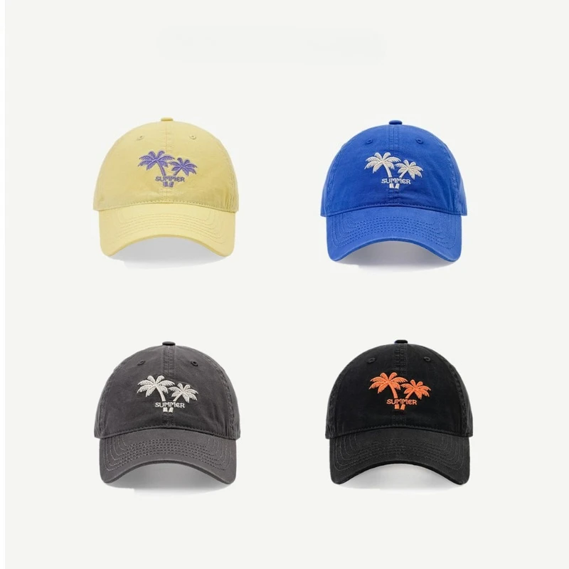 Coconut Tree Embroidery Baseball Cap for Women Summer Vacation Soft Top Hat Adjustable Casual Dad Cap for Men Women
Coconut Tree Embroidery Baseball Cap for Women Summer Vacation Soft Top Hat Adjustable Casual Dad Cap for Men Women