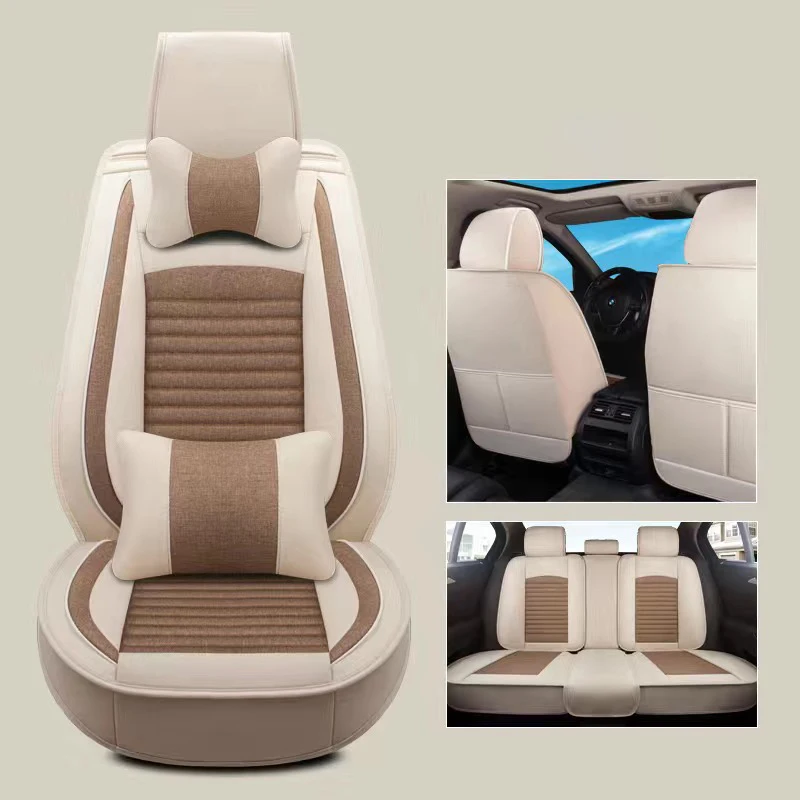 FLAX Universal Car Seat Covers For Ford Focus 2 3 Fiesta Mondeo Mk4 Taurus Kuga Explorer Fusion Ka Man Auto Interior Accessories
FLAX Universal Car Seat Covers For Ford Focus 2 3 Fiesta Mondeo Mk4 Taurus Kuga Explorer Fusion Ka Man Auto Interior Accessories