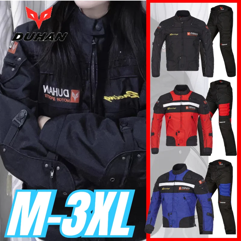 DUHAN Waterproof Motorcycle Jacket Men's Body Protection Motocross Jacket Winter Cold-proof Moto Chaqueta The Four Seasons
DUHAN Waterproof Motorcycle Jacket Men's Body Protection Motocross Jacket Winter Cold-proof Moto Chaqueta The Four Seasons