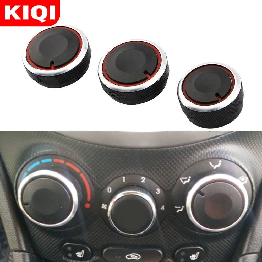 KIQI 3Pcs Aluminum Alloy Air Conditioning AC Knobs for Hyundai Elantra Verna Heat Control Switch Knob Accessories
KIQI 3Pcs Aluminum Alloy Air Conditioning AC Knobs for Hyundai Elantra Verna Heat Control Switch Knob Accessories