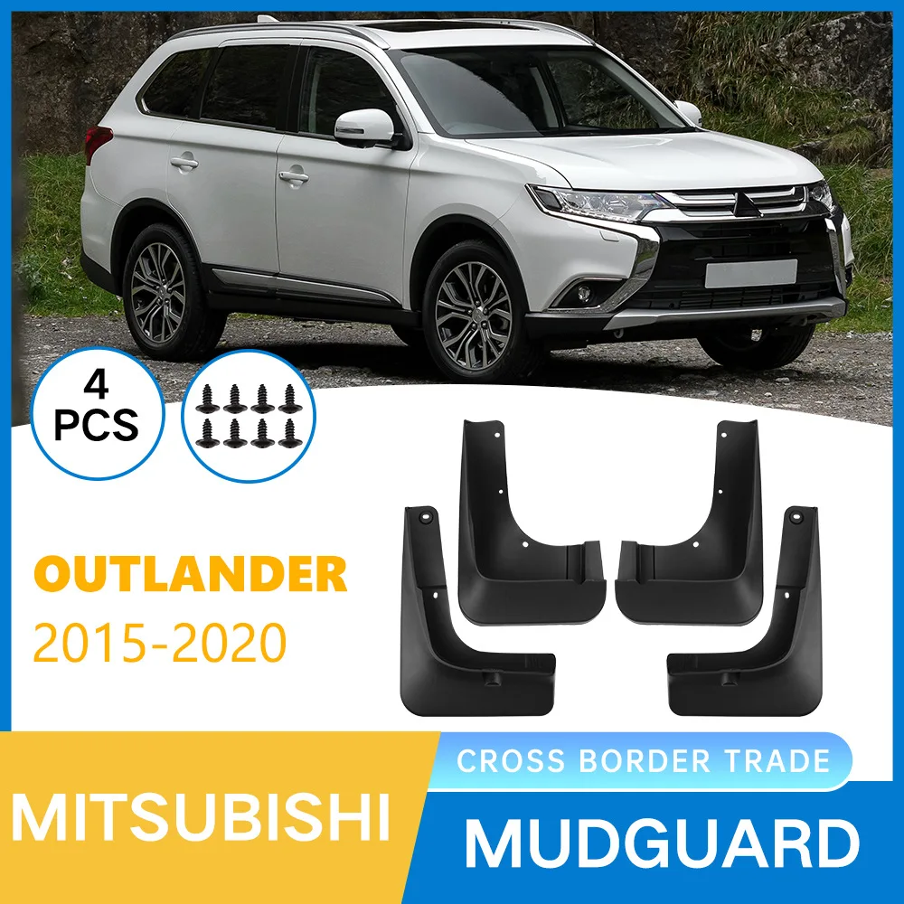 Suitable for Mitsubishi Outlander 2015-2020 mudguard,Front Rear Flares Splash Guards Cover Car Accessorie
Suitable for Mitsubishi Outlander 2015-2020 mudguard,Front Rear Flares Splash Guards Cover Car Accessorie