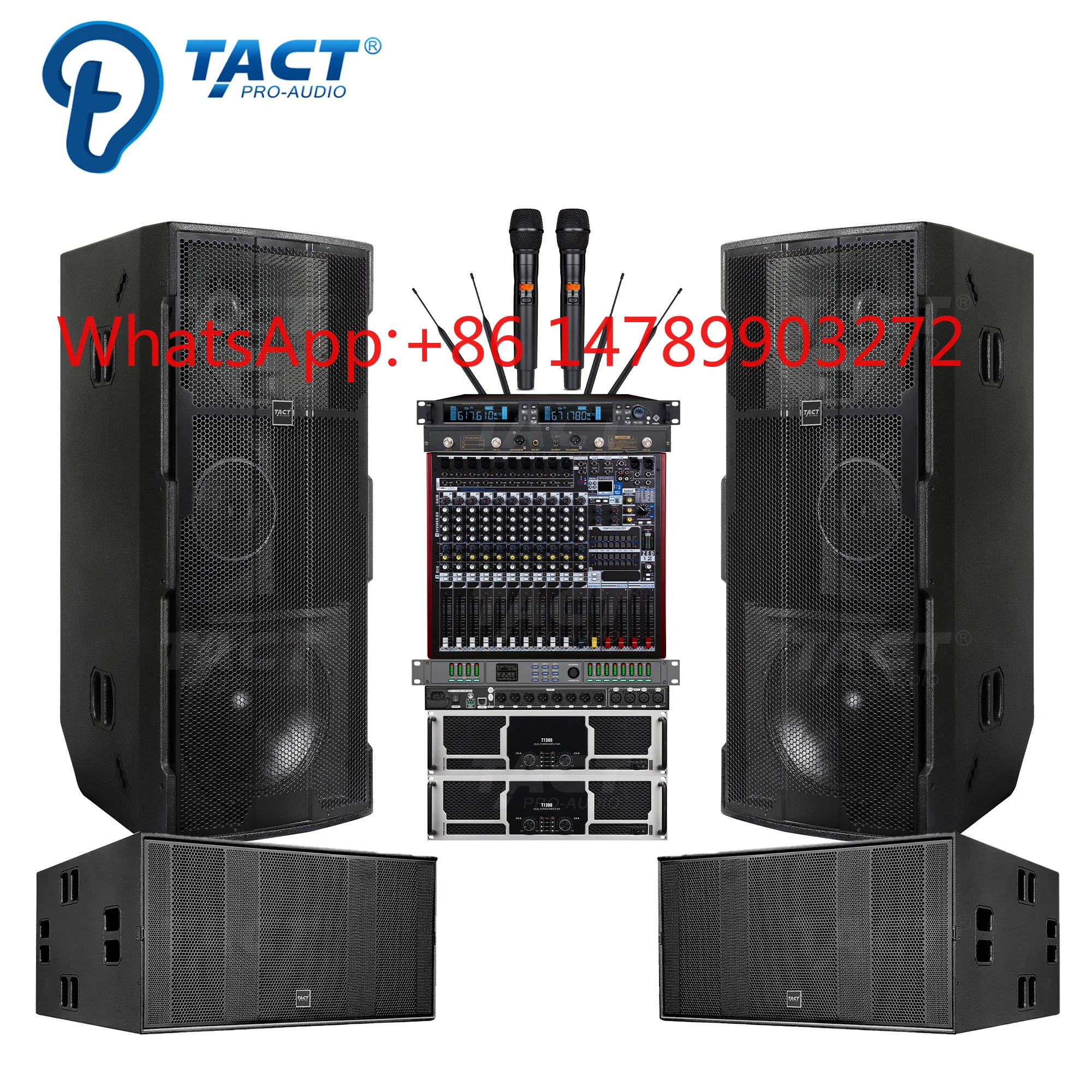 Dual15in 3Way Passive Full Range 1300W 136dB for Outdoor Large Event & Open-air Concert Stage
Dual15in 3Way Passive Full Range 1300W 136dB for Outdoor Large Event & Open-air Concert Stage