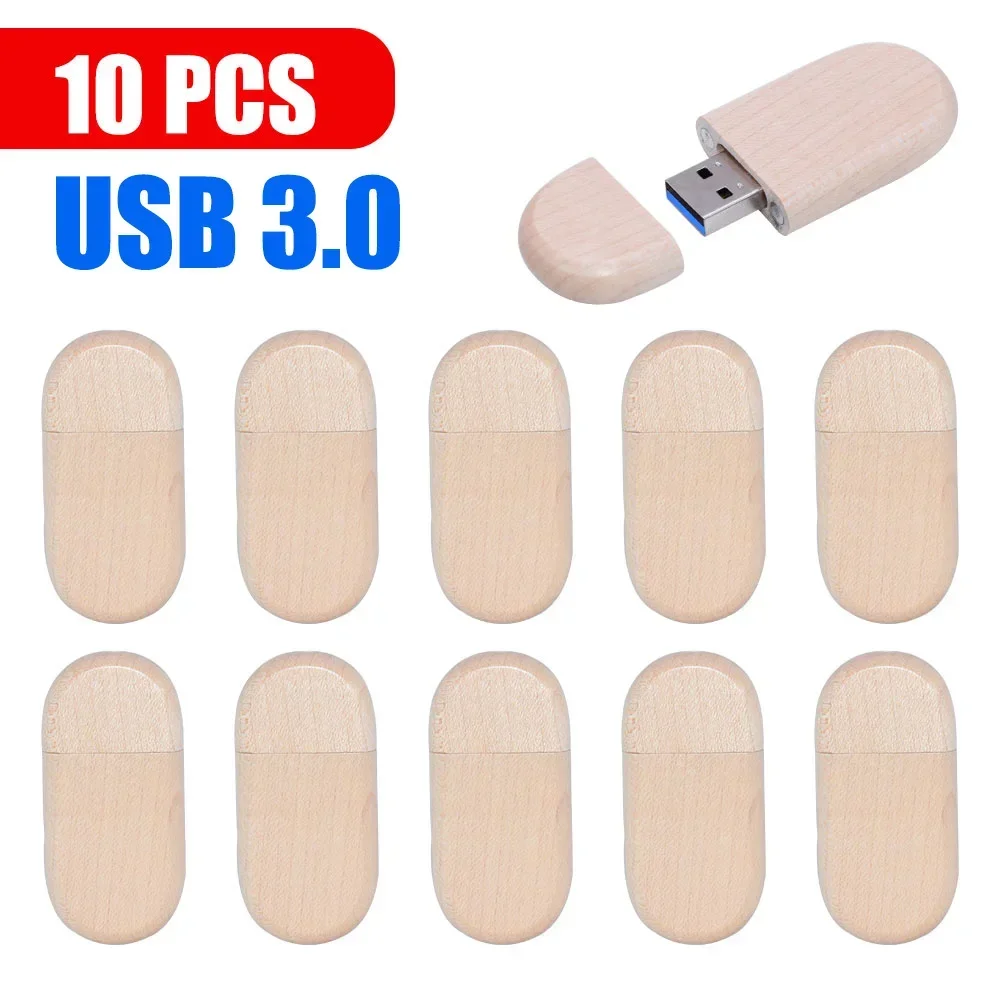 10PCS/LOT Wooden USB 3.0 Flash Drives Free Logo 128GB Pen Drive 64GB 32GB 16GB 8GB Memory Stick Creative Business Gift Usb stick
10PCS/LOT Wooden USB 3.0 Flash Drives Free Logo 128GB Pen Drive 64GB 32GB 16GB 8GB Memory Stick Creative Business Gift Usb stick