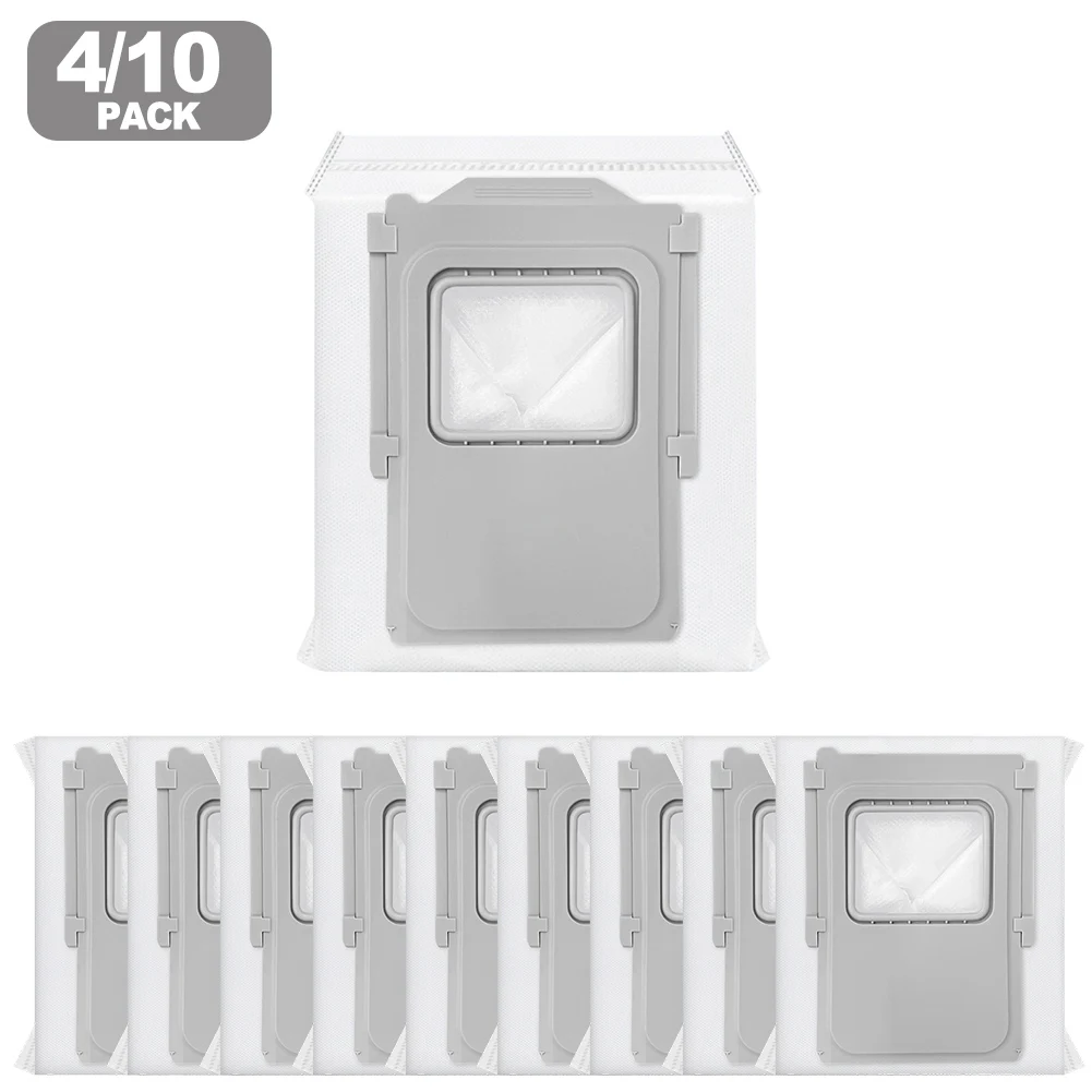 4/10 Vacuum Cleaner Dust Bag Replacements For DJI-ROMO P For ROMO-A For ROMO S 3.5L Large Capacity Automatic Empty Dustbin
4/10 Vacuum Cleaner Dust Bag Replacements For DJI-ROMO P For ROMO-A For ROMO S 3.5L Large Capacity Automatic Empty Dustbin