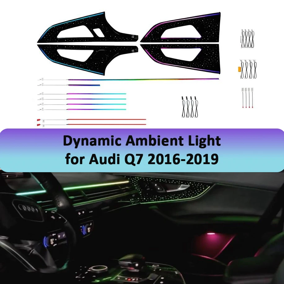 ZYCELA LED Starry Ambient Light For Audi Q7 2016-2019 Symphony Ceiling Light 12V 3-5W RGB 1 Year Warranty ZYCLHAD5X00
ZYCELA LED Starry Ambient Light For Audi Q7 2016-2019 Symphony Ceiling Light 12V 3-5W RGB 1 Year Warranty ZYCLHAD5X00