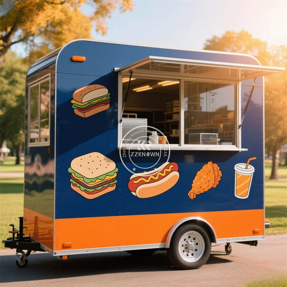 USA Standard Fast Food Truck Pizza BBQ Kitchen Mobile Restaurant Hot Dog Carts Concession Food Trailer With Fully Equipped
USA Standard Fast Food Truck Pizza BBQ Kitchen Mobile Restaurant Hot Dog Carts Concession Food Trailer With Fully Equipped