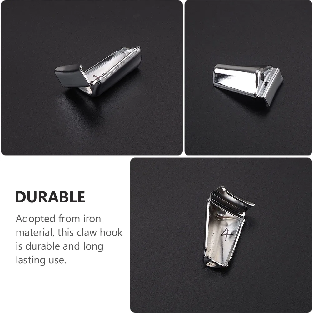 2pcs Iron Drum Hook Accessories Durable Replacement Claw Stand Parts Bass Drums Kit Drum Mount Hardwares Long Use 
2pcs Iron Drum Hook Accessories Durable Replacement Claw Stand Parts Bass Drums Kit Drum Mount Hardwares Long Use