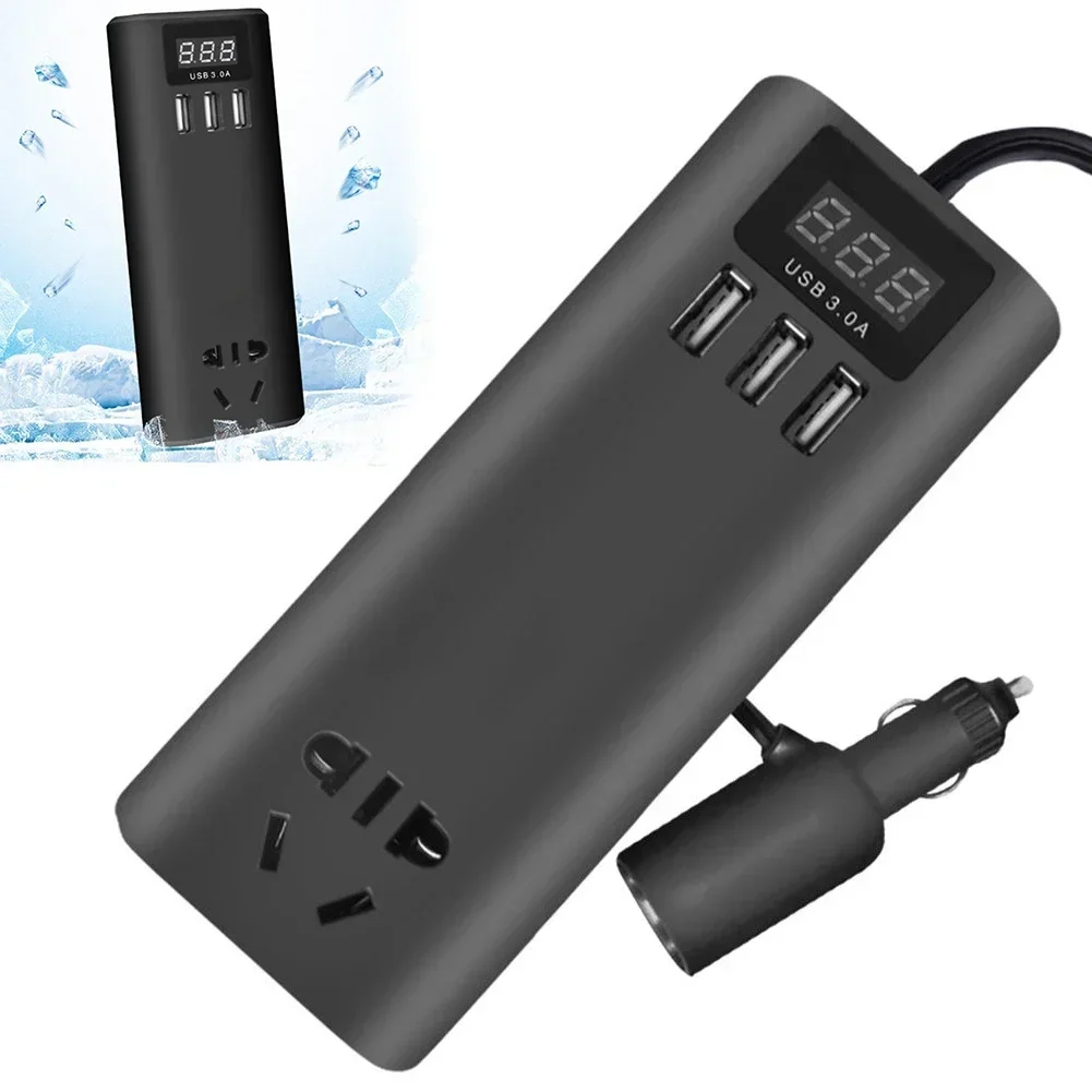 200W Car Inverter DC 12V To AC 110V 220V Car Inverter Converter Auto Power Adapter USB Car Converter
200W Car Inverter DC 12V To AC 110V 220V Car Inverter Converter Auto Power Adapter USB Car Converter