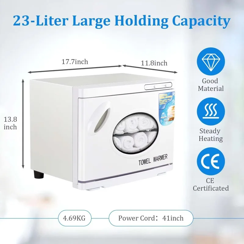 Salon Use High-Temperature Steam Wet Towel Heating Disinfection Cabinet Modern Plastic Small Commercial Machine
Salon Use High-Temperature Steam Wet Towel Heating Disinfection Cabinet Modern Plastic Small Commercial Machine
