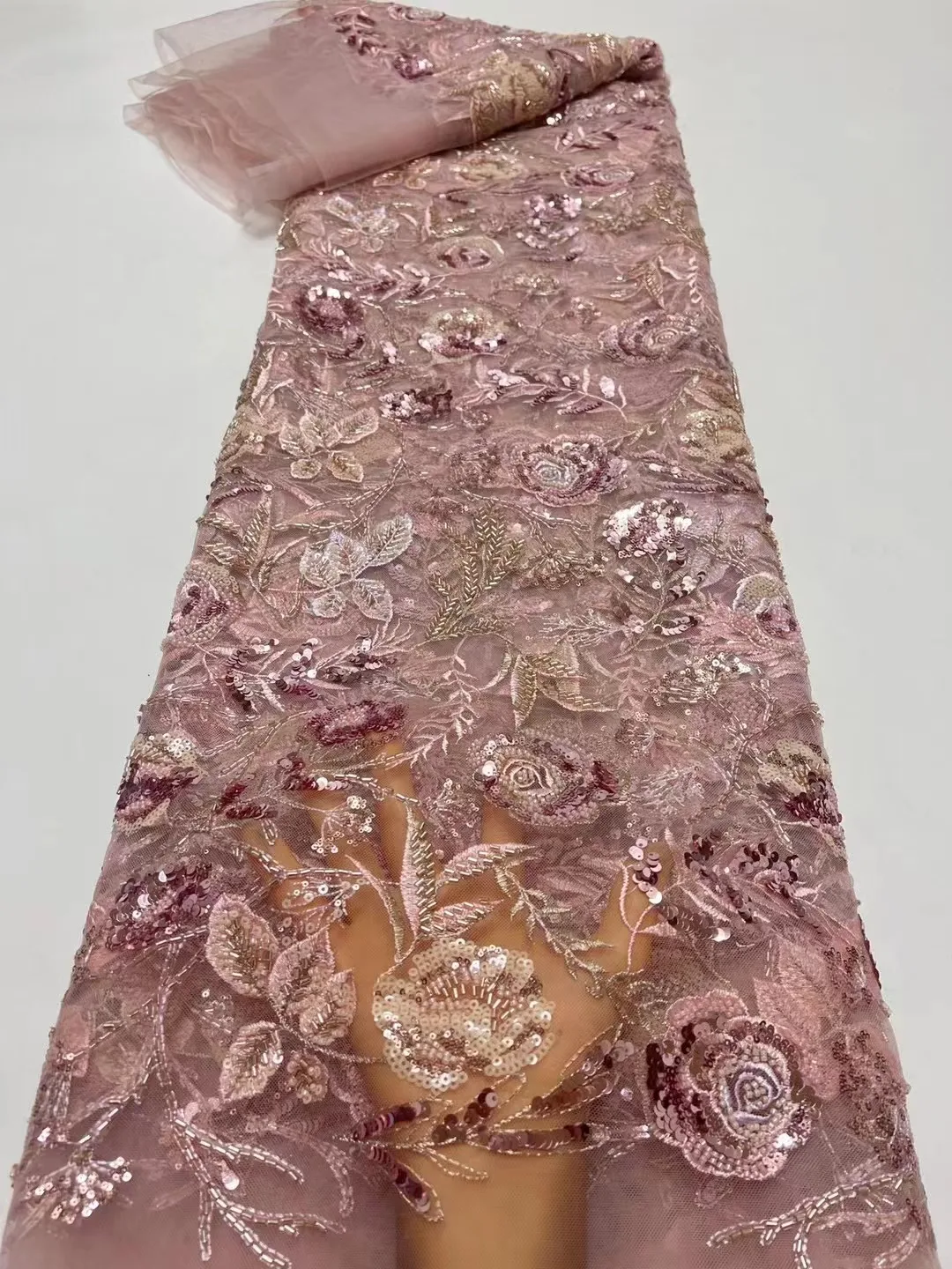 Luxury Tulle Lace Fabric for Women,High Quality,African Embroidery,Handmade Beaded French Fabric,Sewing Accessories, 2024
Luxury Tulle Lace Fabric for Women,High Quality,African Embroidery,Handmade Beaded French Fabric,Sewing Accessories, 2024