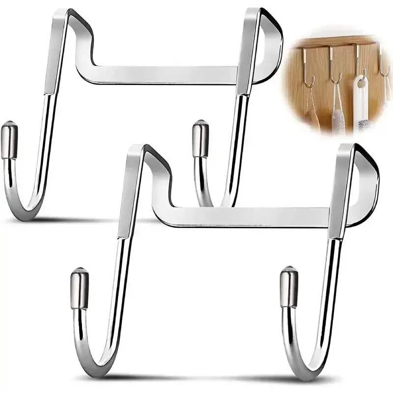 2pcs Over Door Hooks Stainless Steel Door Hanger Hook S Shaped Hang Bag Towel Hook for Kitchen Bathroom Cabinet Cupboard Clothes
2pcs Over Door Hooks Stainless Steel Door Hanger Hook S Shaped Hang Bag Towel Hook for Kitchen Bathroom Cabinet Cupboard Clothes