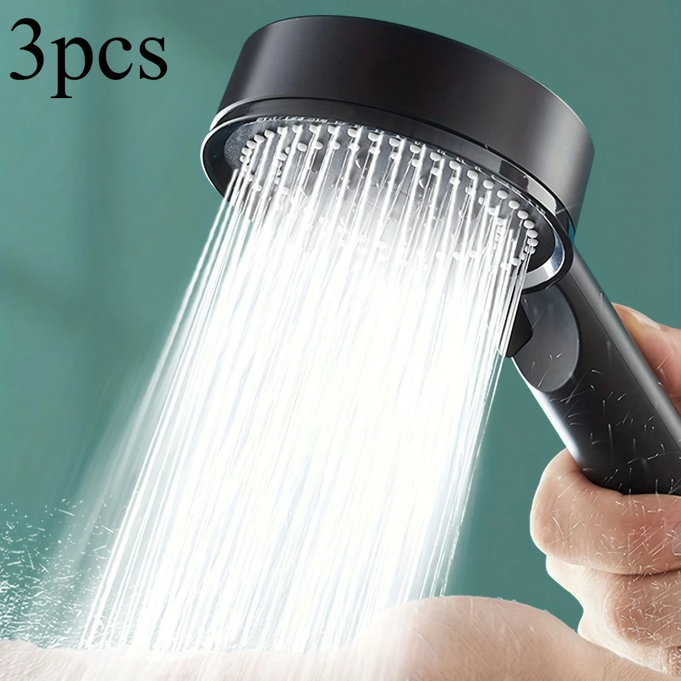 3pcs Five-speed shower head, pressure-enhanced shower spray head, household bathroom hot water shower unit, bathtub pressure-fed
3pcs Five-speed shower head, pressure-enhanced shower spray head, household bathroom hot water shower unit, bathtub pressure-fed