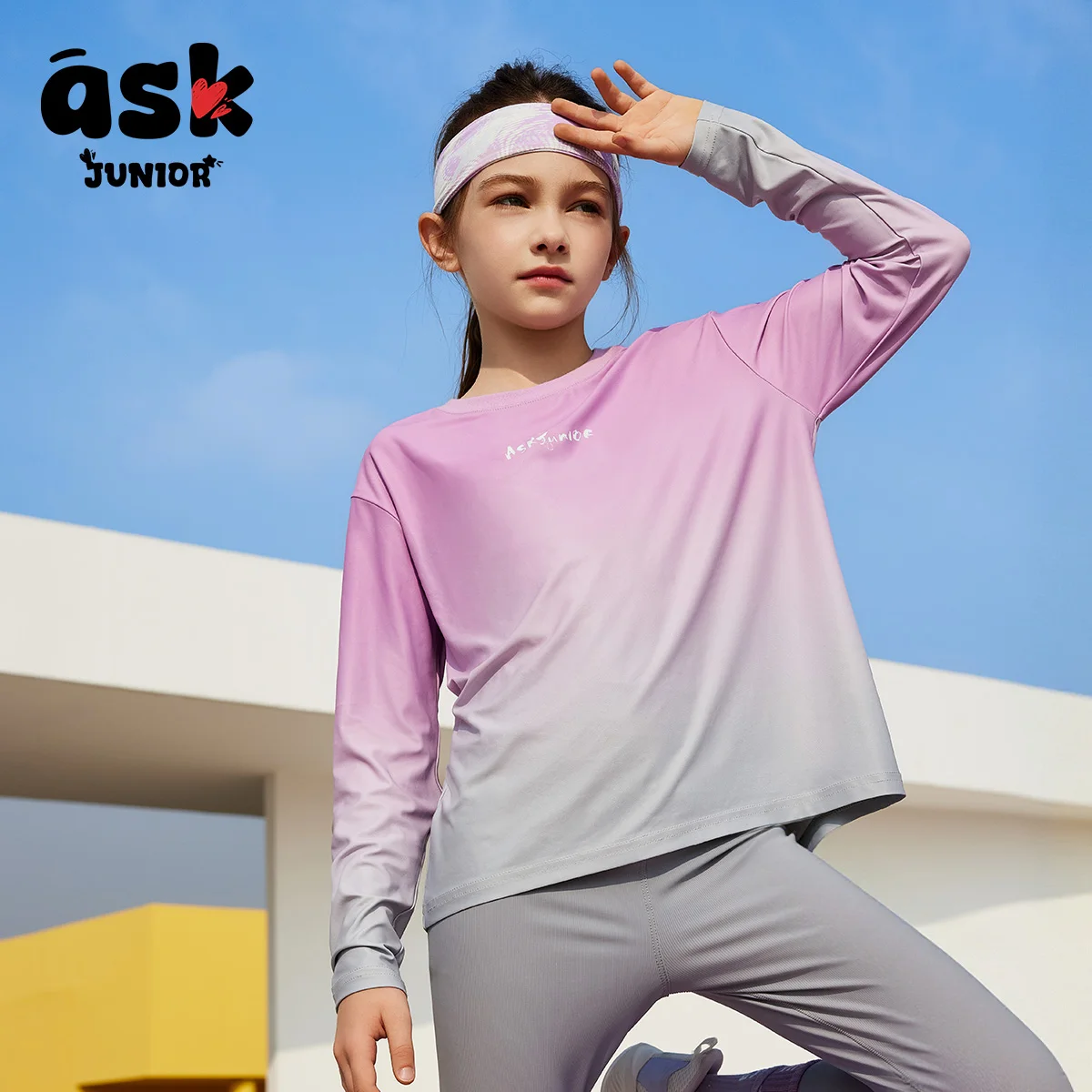Ask Junior Children Autumn Girl Fashion Gradual Change Color Long Sleeve T-shirt
Ask Junior Children Autumn Girl Fashion Gradual Change Color Long Sleeve T-shirt
