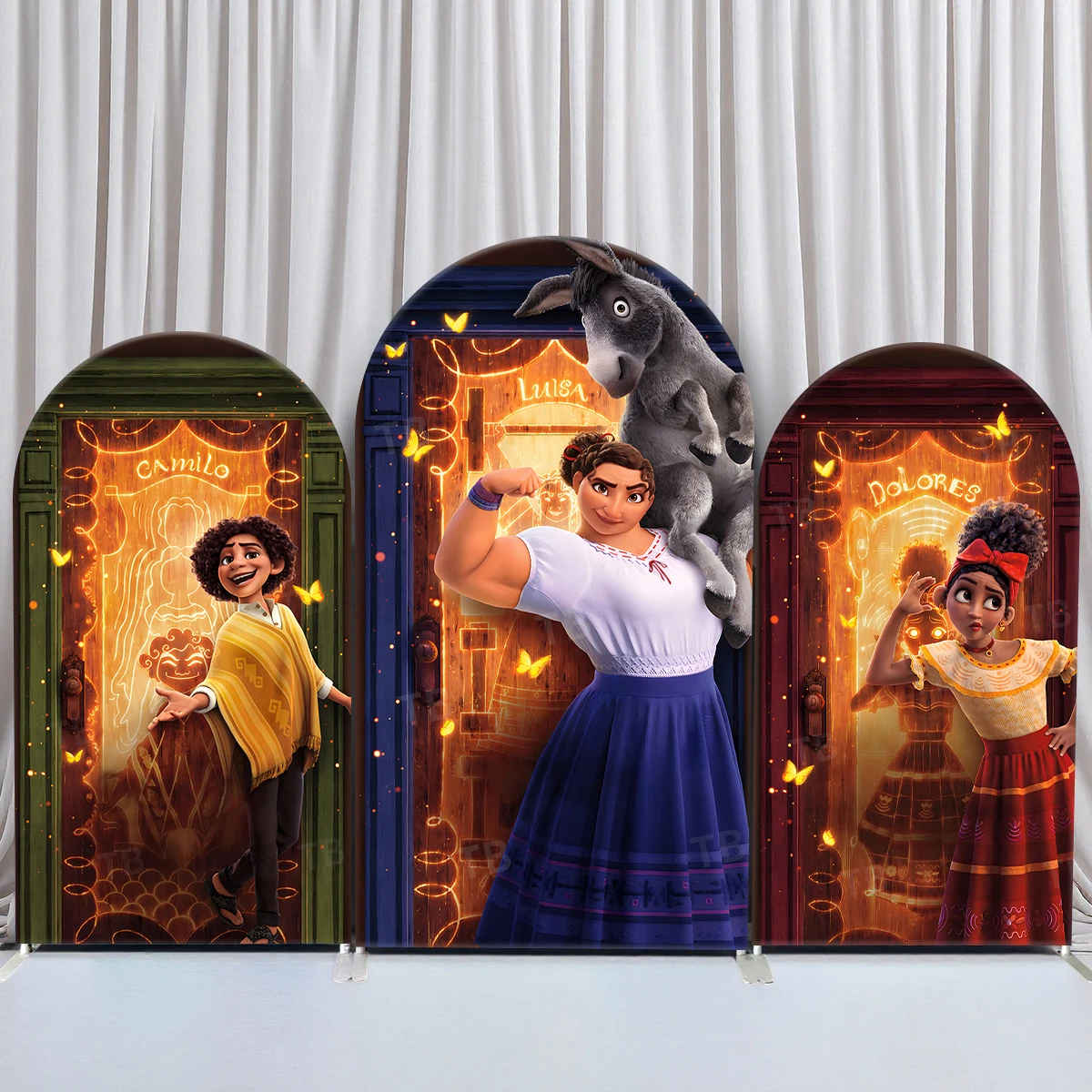 TB Encanto Mirabel Arch Backdrop Cover Magic House for Baby Shower Kids Birthday Party Decoration Photograph Background Wall
TB Encanto Mirabel Arch Backdrop Cover Magic House for Baby Shower Kids Birthday Party Decoration Photograph Background Wall