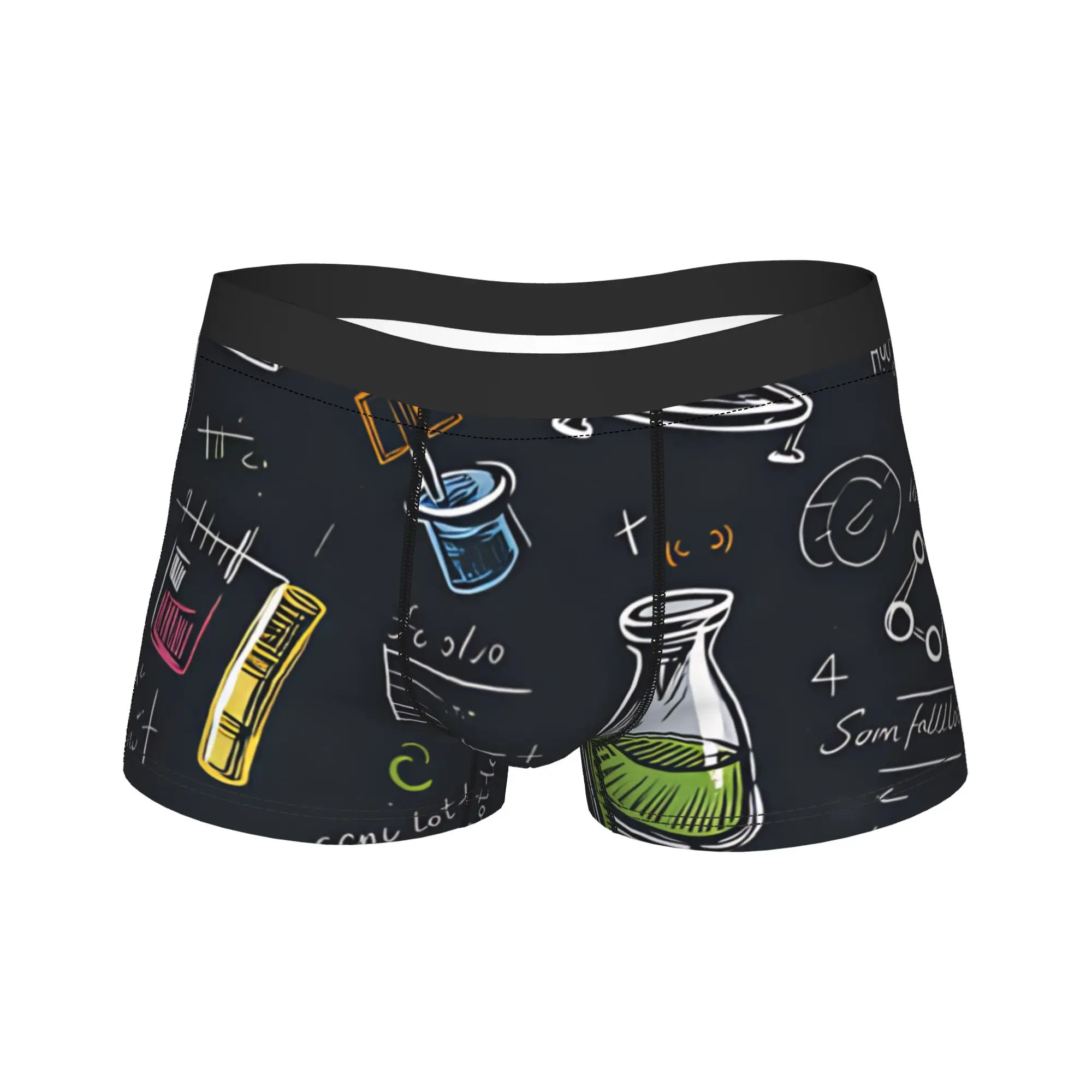 Science Stuff Chemistry Laboratory Trunk Pouch Underwear Hot Sale Custom Boxer Brief Comfortable Men's Underpants Plus Size
Science Stuff Chemistry Laboratory Trunk Pouch Underwear Hot Sale Custom Boxer Brief Comfortable Men's Underpants Plus Size
