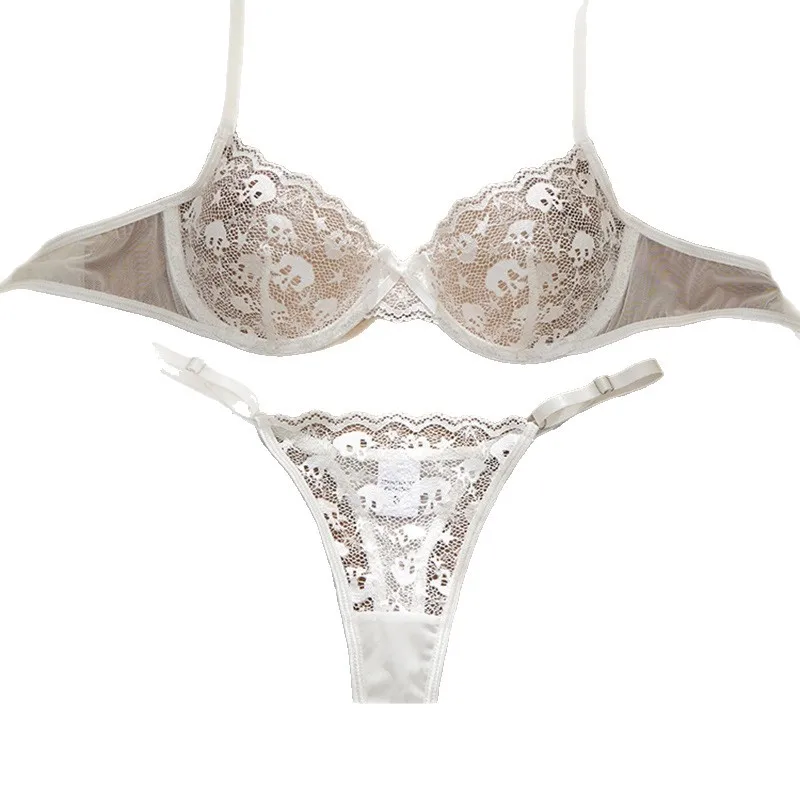 Women's Ultra-Thin Bra Set Sexy Lace Floral Underwear Set 2-Piece Bra And Panties Combo for Ladies
Women's Ultra-Thin Bra Set Sexy Lace Floral Underwear Set 2-Piece Bra And Panties Combo for Ladies